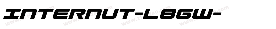 Internut-L8gW字体转换