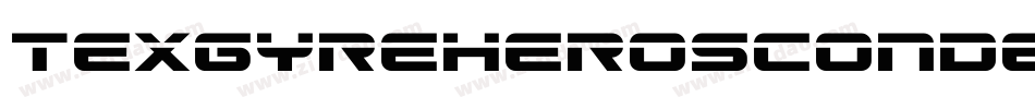 TexgyreheroscondensedRegular-87xJ字体转换