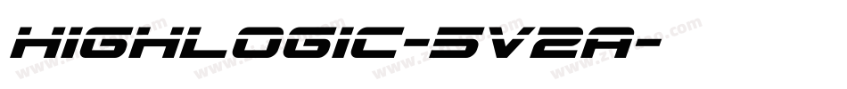 HighLogic-5V2a字体转换
