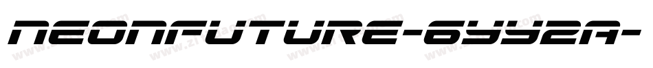 NeonFuture-6YY2A字体转换 NeonFuture-6YY2A字体转换