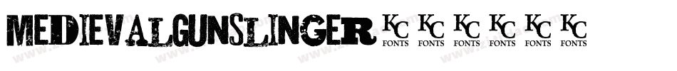 MedievalGunslinger字体转换