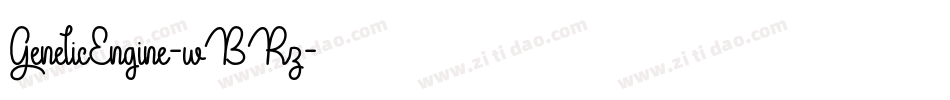GeneticEngine-wBRz字体转换 GeneticEngine-wBRz字体转换