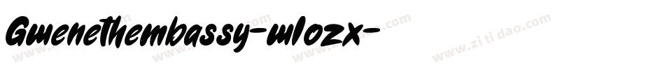 Gwenethembassy-w1ozx字体转换