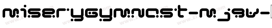 MiseryGymnast-Mj9v字体转换