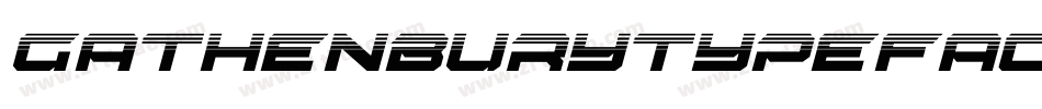 GathenburyTypeface-eZ9X6字体转换