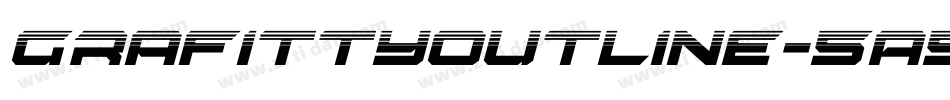GrafittyOutline-5A5L字体转换
