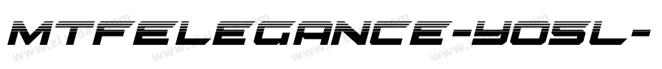 MtfElegance-YO5L字体转换