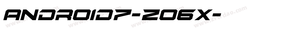 Android7-zO6X字体转换