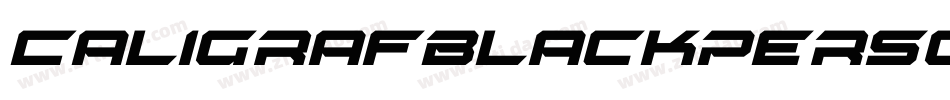 Caligrafblackpersonaluse-axy6x字体转换