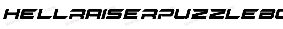 Hellraiserpuzzleboxbats-vn4M字体转换