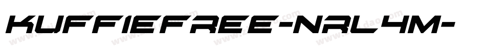 Kuffiefree-nRL4M字体转换