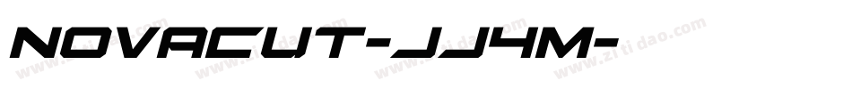 NovaCut-jj4M字体转换