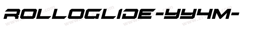 Rolloglide-yY4m字体转换 Rolloglide-yY4m字体转换