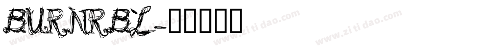 BURNRBL字体转换