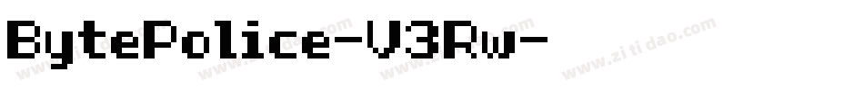BytePolice-V3Rw字体转换