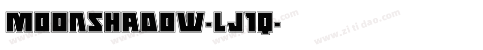 Moonshadow-lJ1q字体转换