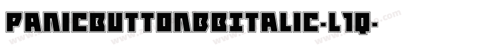 PanicbuttonBbItalic-l1q字体转换