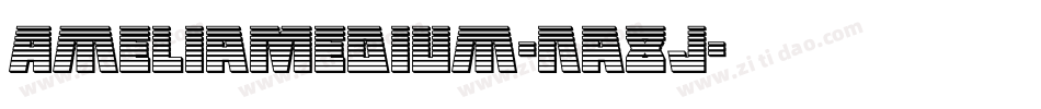 AmeliaMedium-na8J字体转换