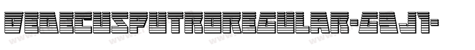 DedecusPutroRegular-g9J1字体转换