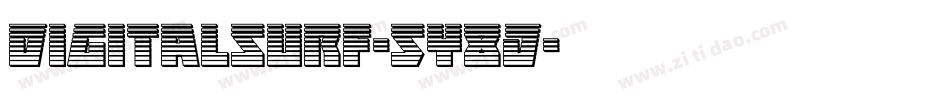 Digitalsurf-5y8j字体转换