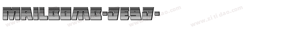Mailbomb-jE9j字体转换
