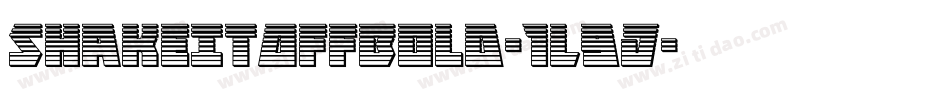 ShakeItOffBold-1L9j字体转换