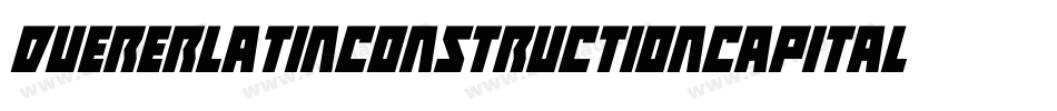 Duererlatinconstructioncapitals-jrXy字体转换