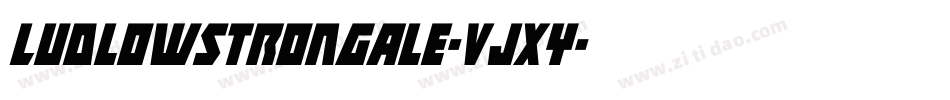 LudlowStrongAle-VJXy字体转换