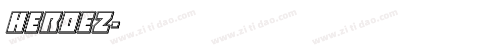Heroez字体转换