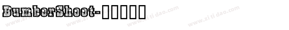 BumberShoot字体转换