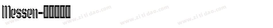 Messen字体转换