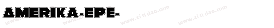 Amerika-EPe字体转换