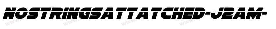 Nostringsattatched-J2am字体转换