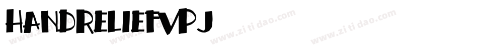 Handrelief-vpj9字体转换