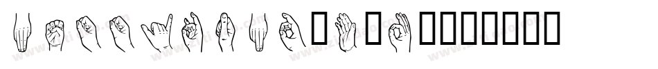 Messyhand-L5g4字体转换