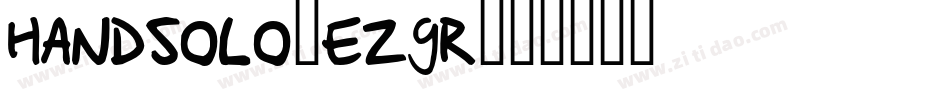 Handsolo-EZ9r字体转换
