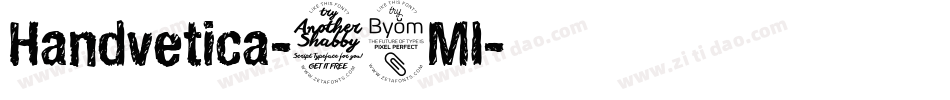 Handvetica-78Ml字体转换