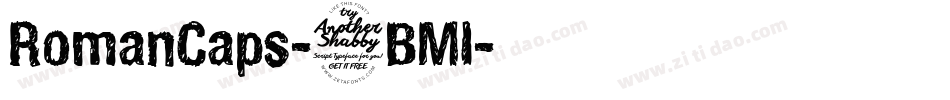RomanCaps-7BMl字体转换
