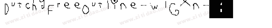 DutchyFreeOutline-w1GXn字体转换