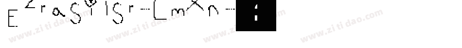 EzraSilSr-LmXn字体转换