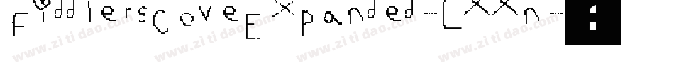 FiddlersCoveExpanded-LXXn字体转换
