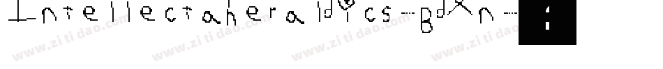 Intellectaheraldics-BdXn字体转换