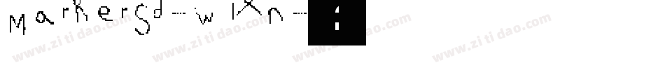 MarkerSd-w1Xn字体转换