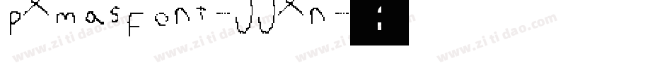 PXmasFont-JJXn字体转换 PXmasFont-JJXn字体转换