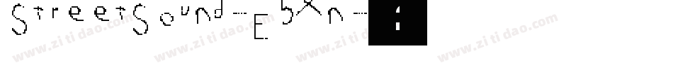 StreetSound-E5Xn字体转换 StreetSound-E5Xn字体转换