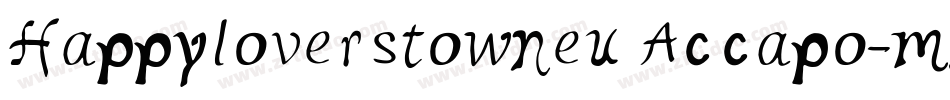 HappyloverstowneuAccapo-mYpP字体转换