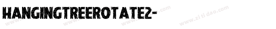 hangingtreerotate2字体转换