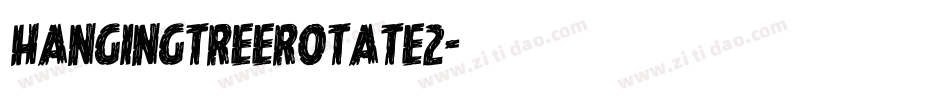 hangingtreerotate2字体转换
