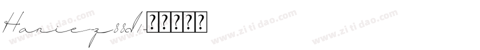 Hanie-z88d1字体转换