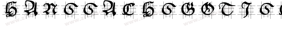 Hanssachsgotisch-2Orv字体转换